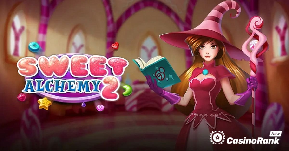 Play'n GO дебютує в ігровому автоматі Sweet Alchemy 2