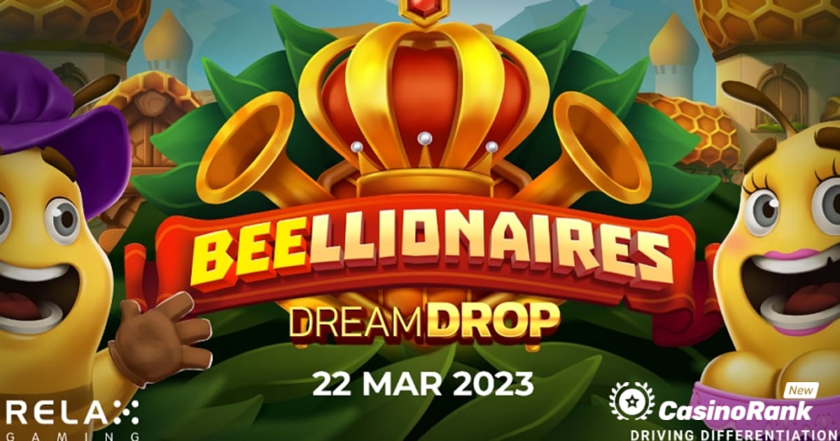 Relax Gaming запускає Beellionaires Dream Drop із виплатою в 10 000 разів